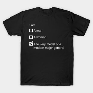 Modern Major General T-Shirt